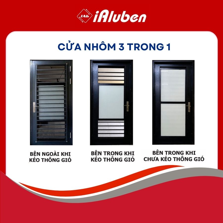 cửa thông gió 3 trong 1 Cửa thông gió 3 trong 1